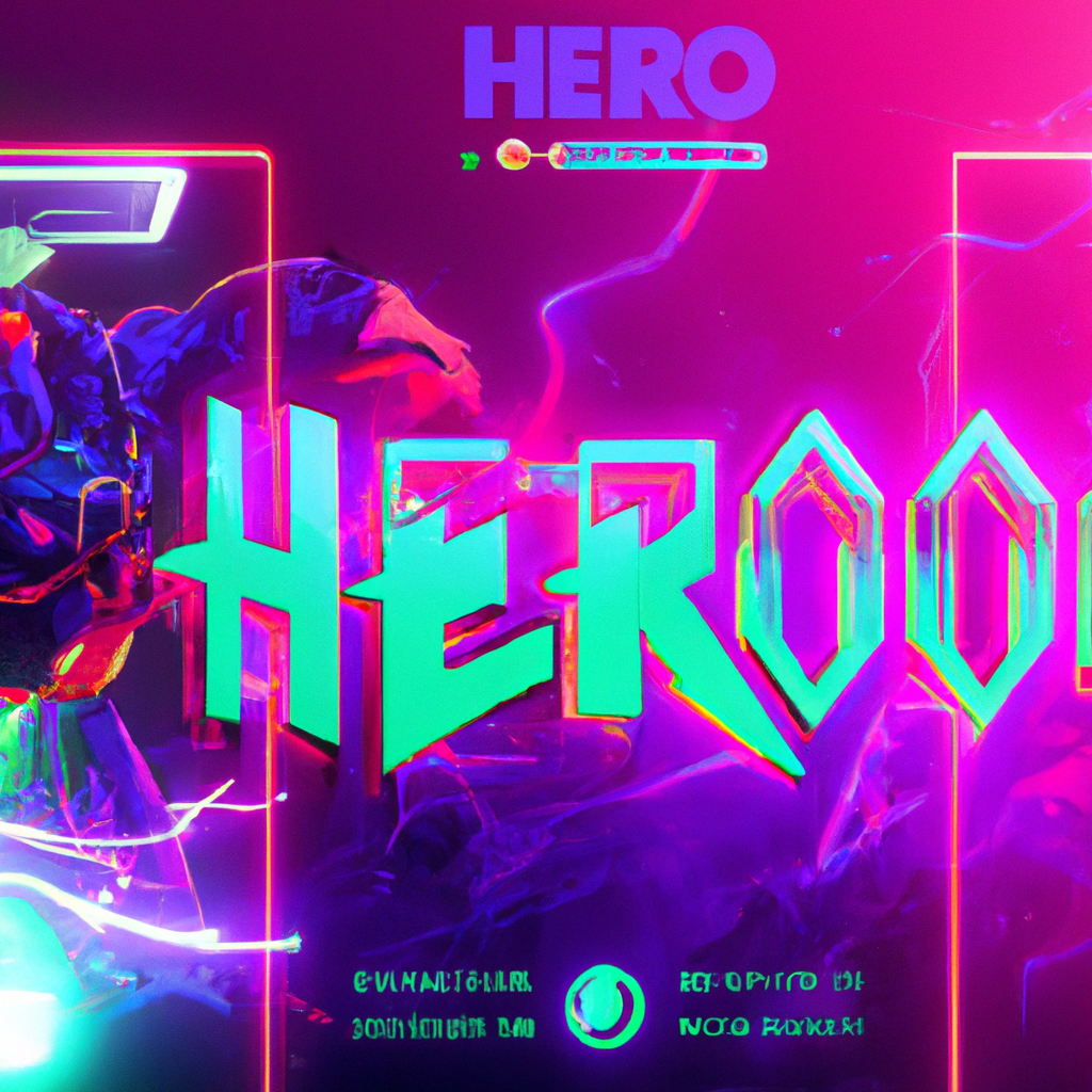 Cinematic montage of neon arcade games and UI fragments